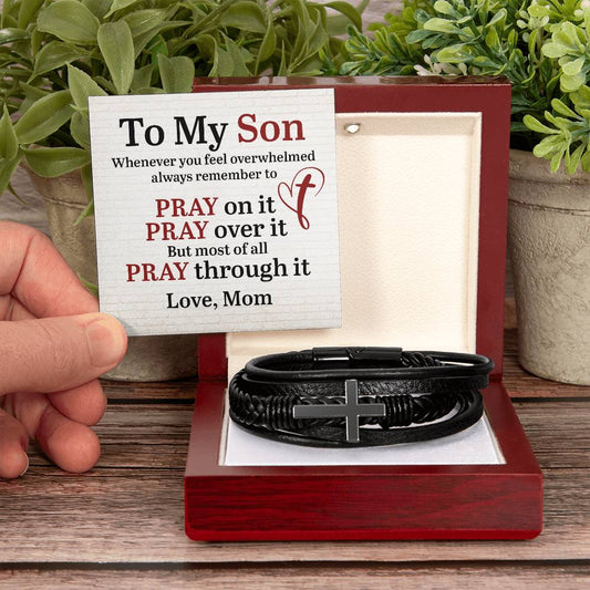 [Almost Sold Out] Pray through it my Son - Faith Bracelet